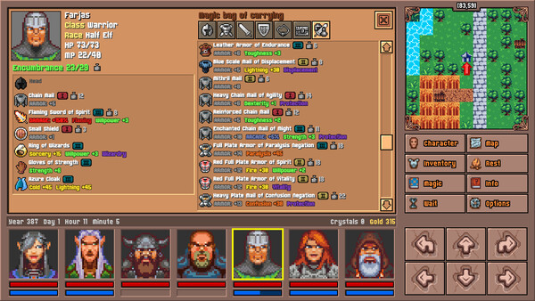 Legends of Amberland III: The Crimson Towerfor windows and Linux 1