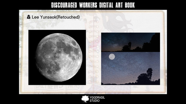 Discouraged Workers - Digital Art Book