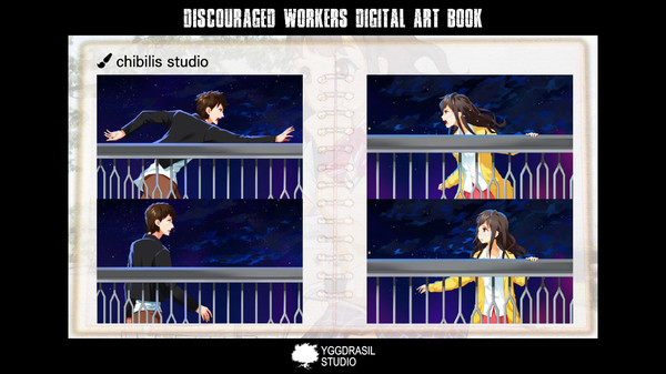 Discouraged Workers - Digital Art Book