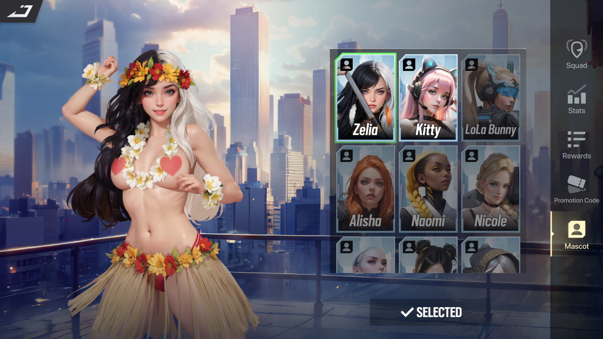 Lust Goddess — Mascot Zeliaのスクリーンショット 1