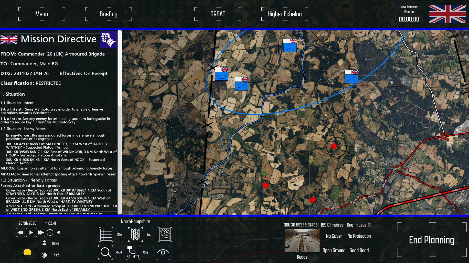 Decision Point: Battlegroup Operational Simulator screenshot #8