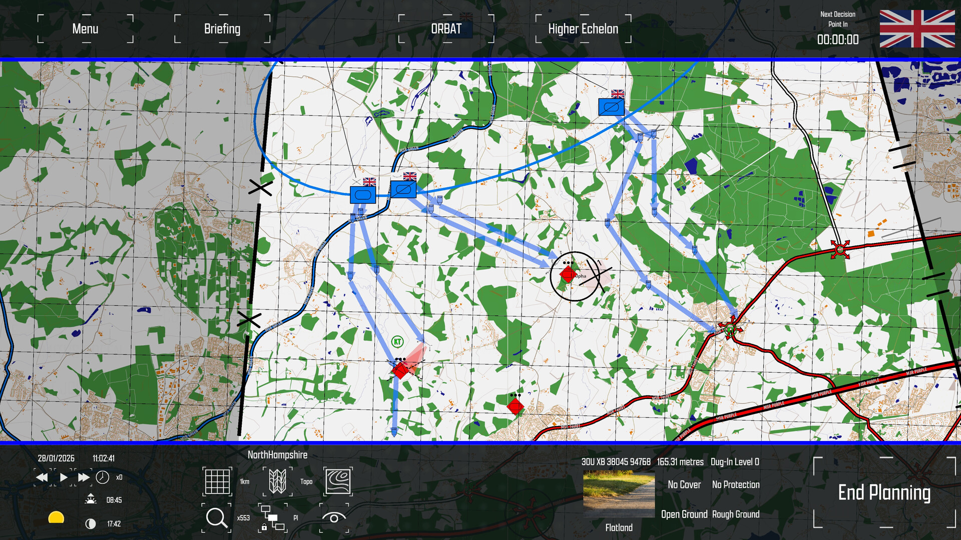 Decision Point: Battlegroup Operational Simulator screenshot #6