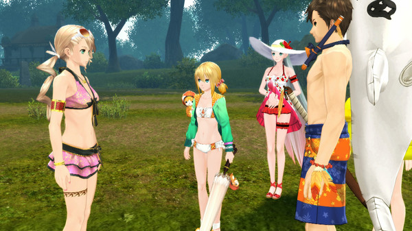 KHAiHOM.com - Tales of Zestiria - Seaside Resort Costumes Set