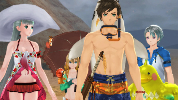 KHAiHOM.com - Tales of Zestiria - Seaside Resort Costumes Set