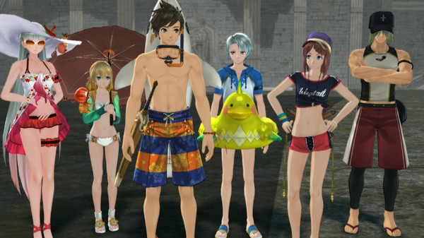 KHAiHOM.com - Tales of Zestiria - Seaside Resort Costumes Set