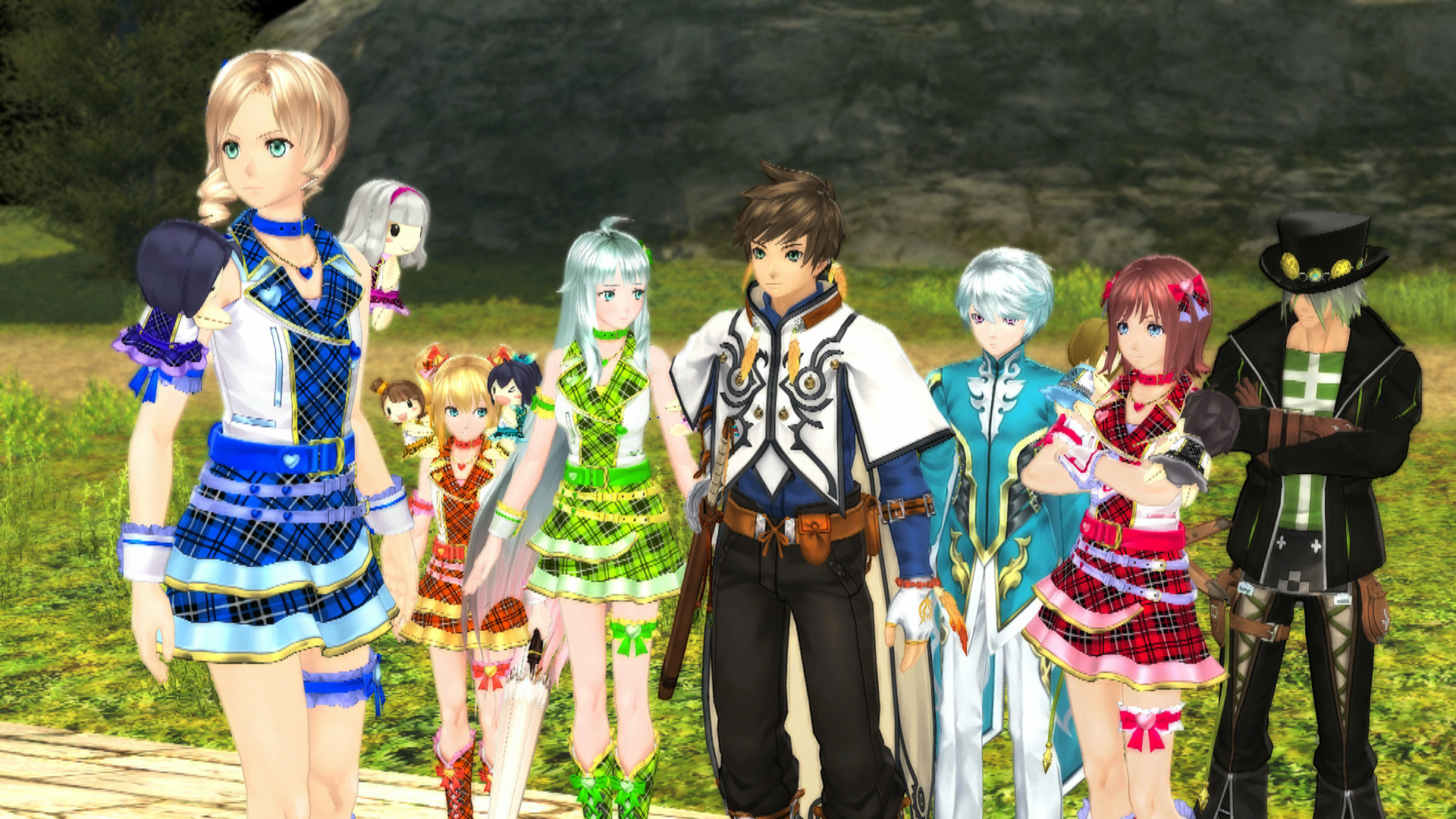 Tales of Zestiria - Idolmaster Costume Set Featured Screenshot #1