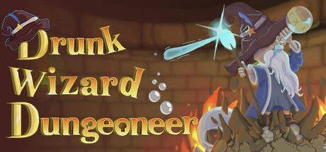 Drunk Wizard Dungeoneer cover art