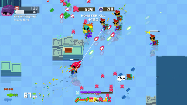 Screenshot of Relic Hunters Zero: Remix gameplay showing in-action mechanics