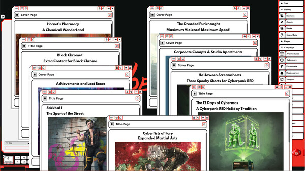 Fantasy Grounds - Cyberpunk RED - Interface RED Volume 4