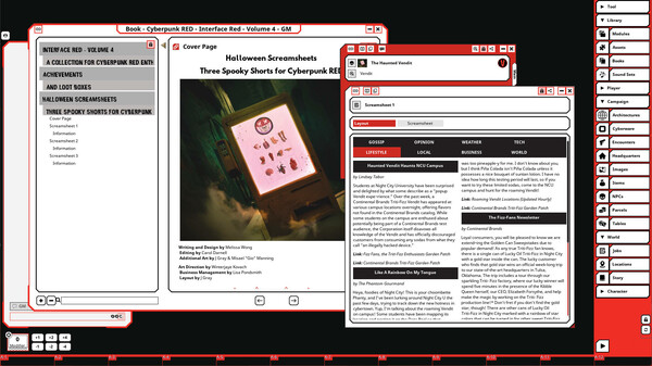 Fantasy Grounds - Cyberpunk RED - Interface RED Volume 4
