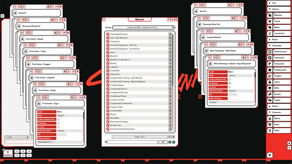 Fantasy Grounds - Cyberpunk RED - Interface RED Volume 4