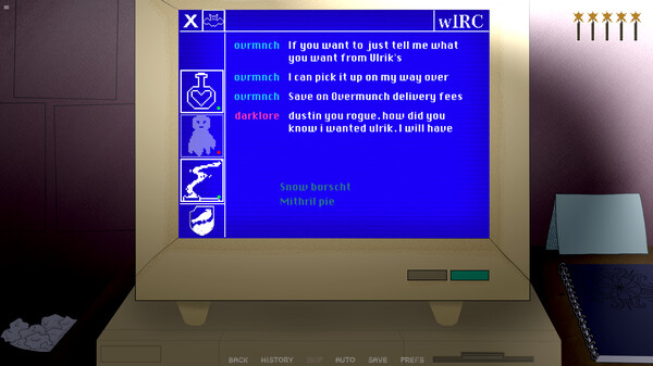 Screenshot 4 of Love in the Time of Spellphage - final gameplay screenshot