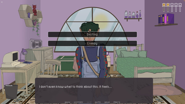 Screenshot 3 of Love in the Time of Spellphage - more gameplay footage