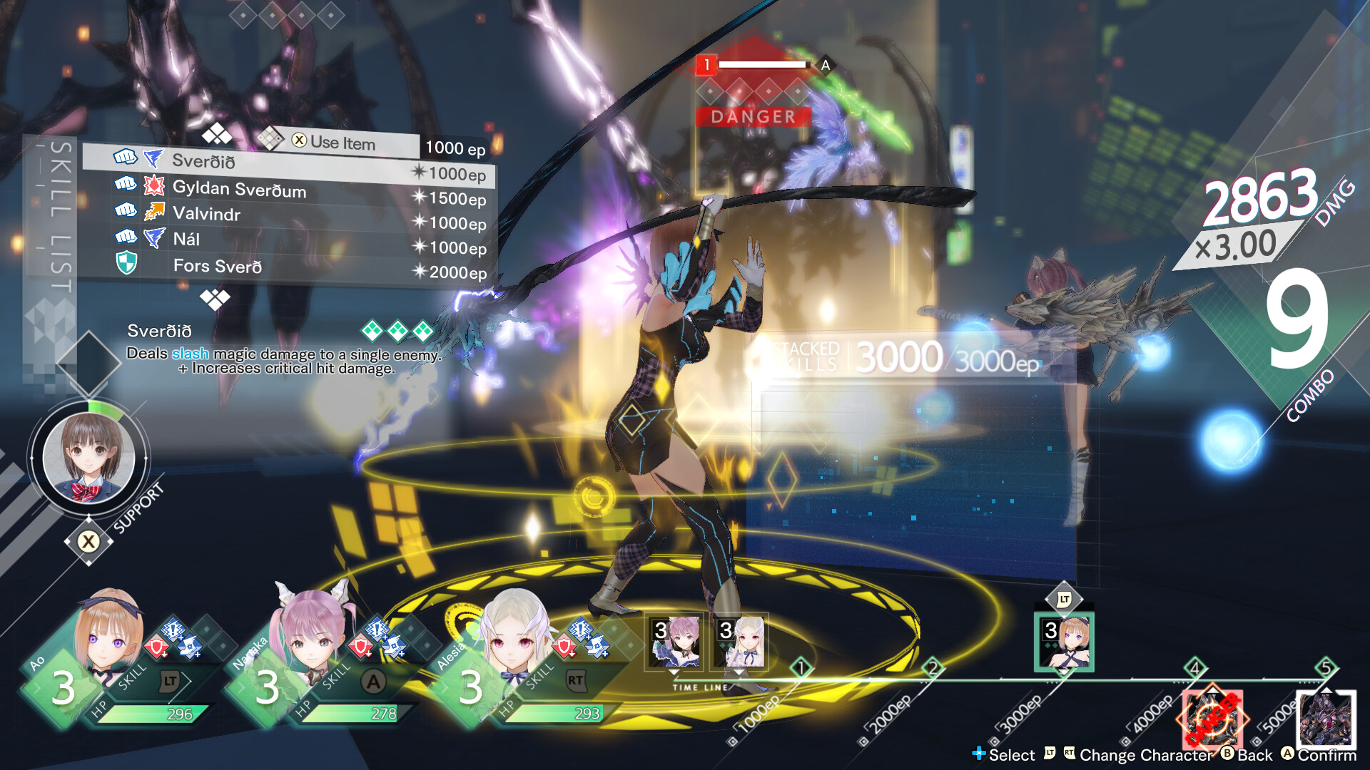 BLUE REFLECTION Quartet screenshot #9