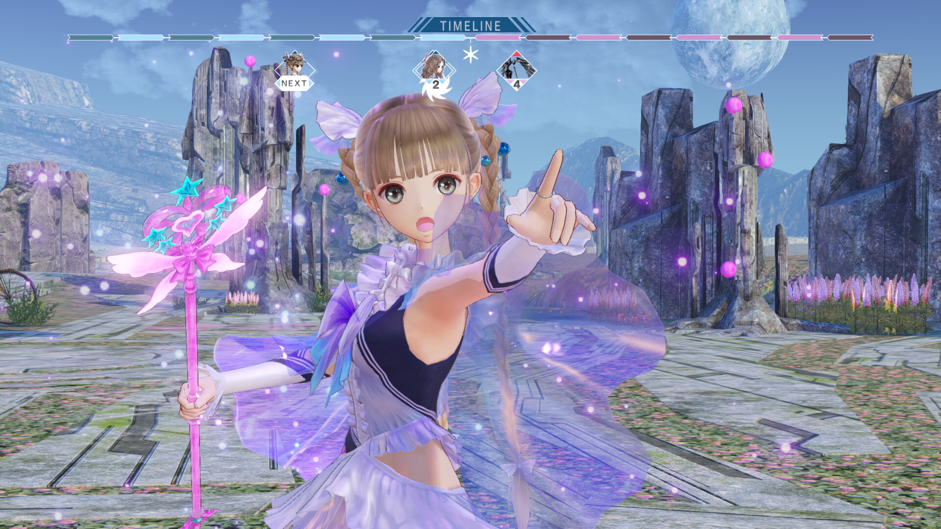BLUE REFLECTION Quartet screenshot #2