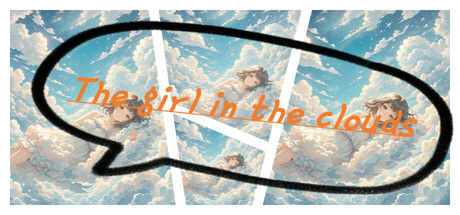 The girl in the clouds