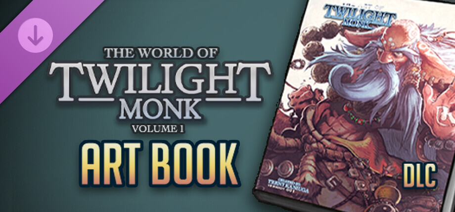 THE WORLD OF TWILIGHT MONK VOLUME1:ART BOOK cover art