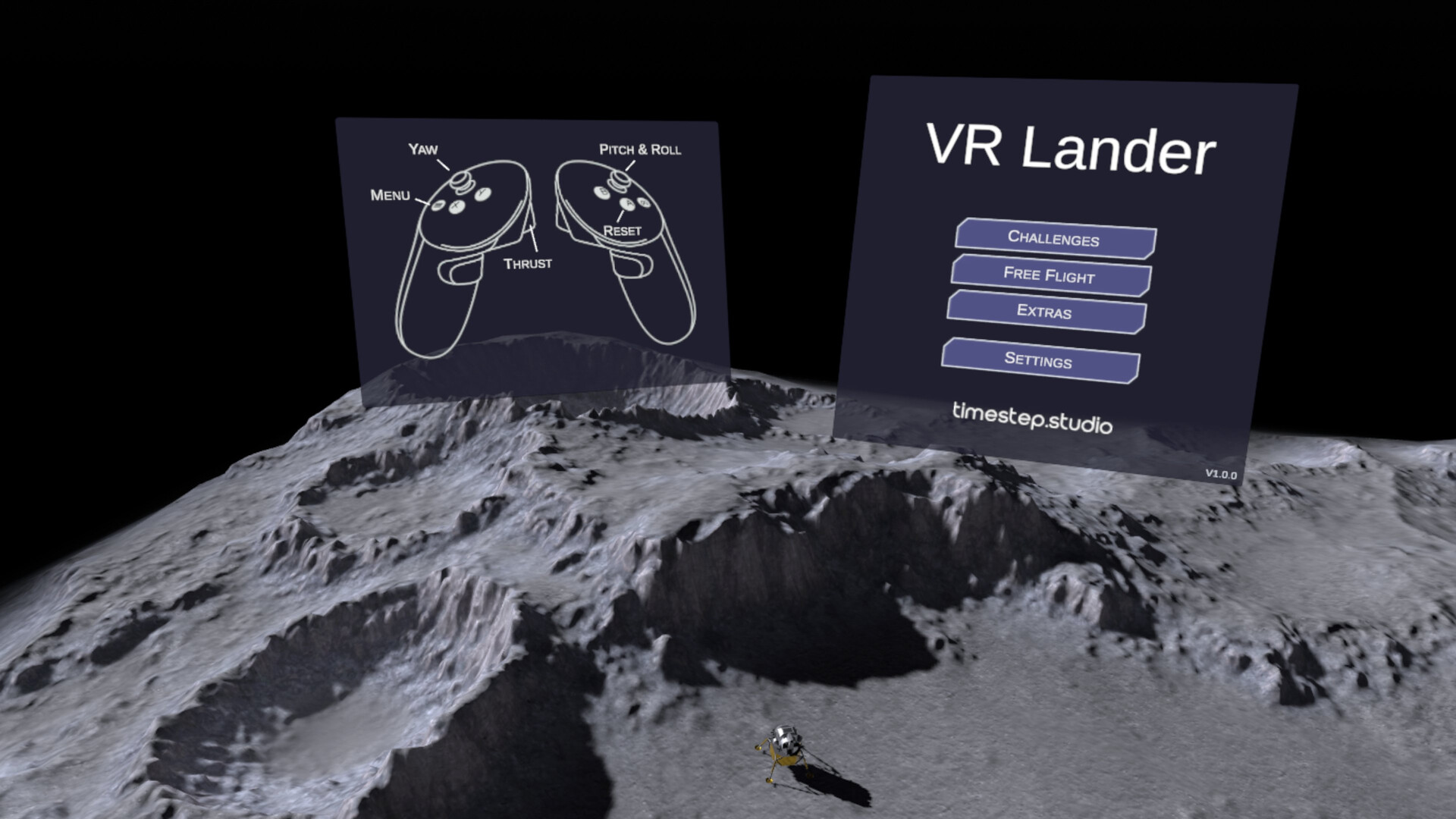VR Lander: Lunar Edition screenshot #2