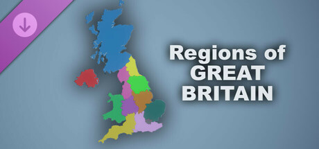 Simulator Countries - regions of Great Britain cover art