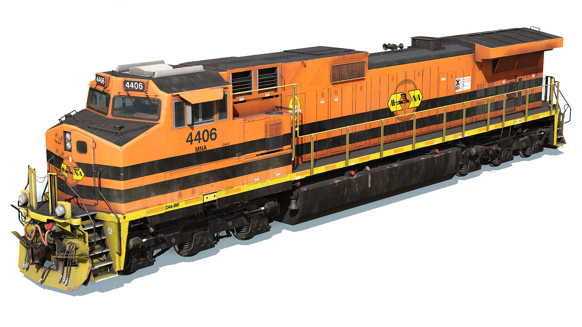 #6. Trainz Plus DLC - G&W C44-9W Pack (Steam) 由: N3V Games