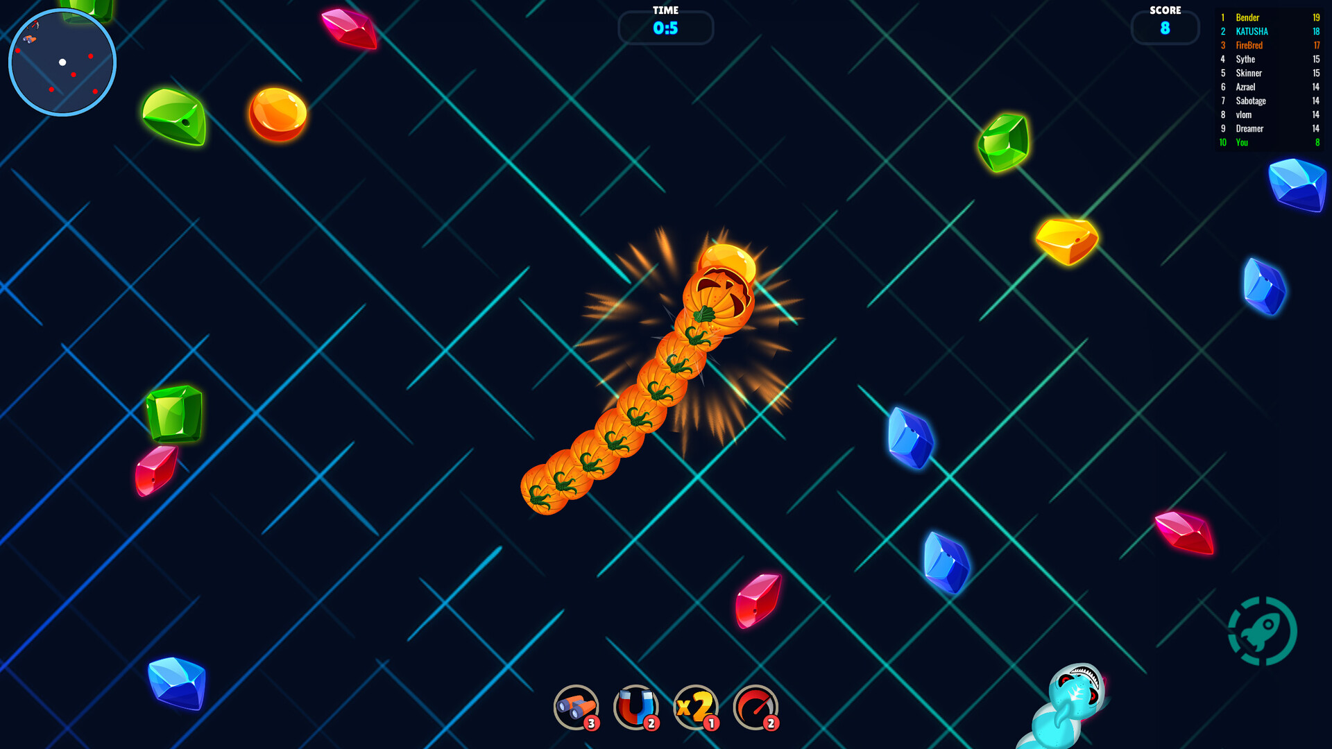 Worm Wars screenshot #3
