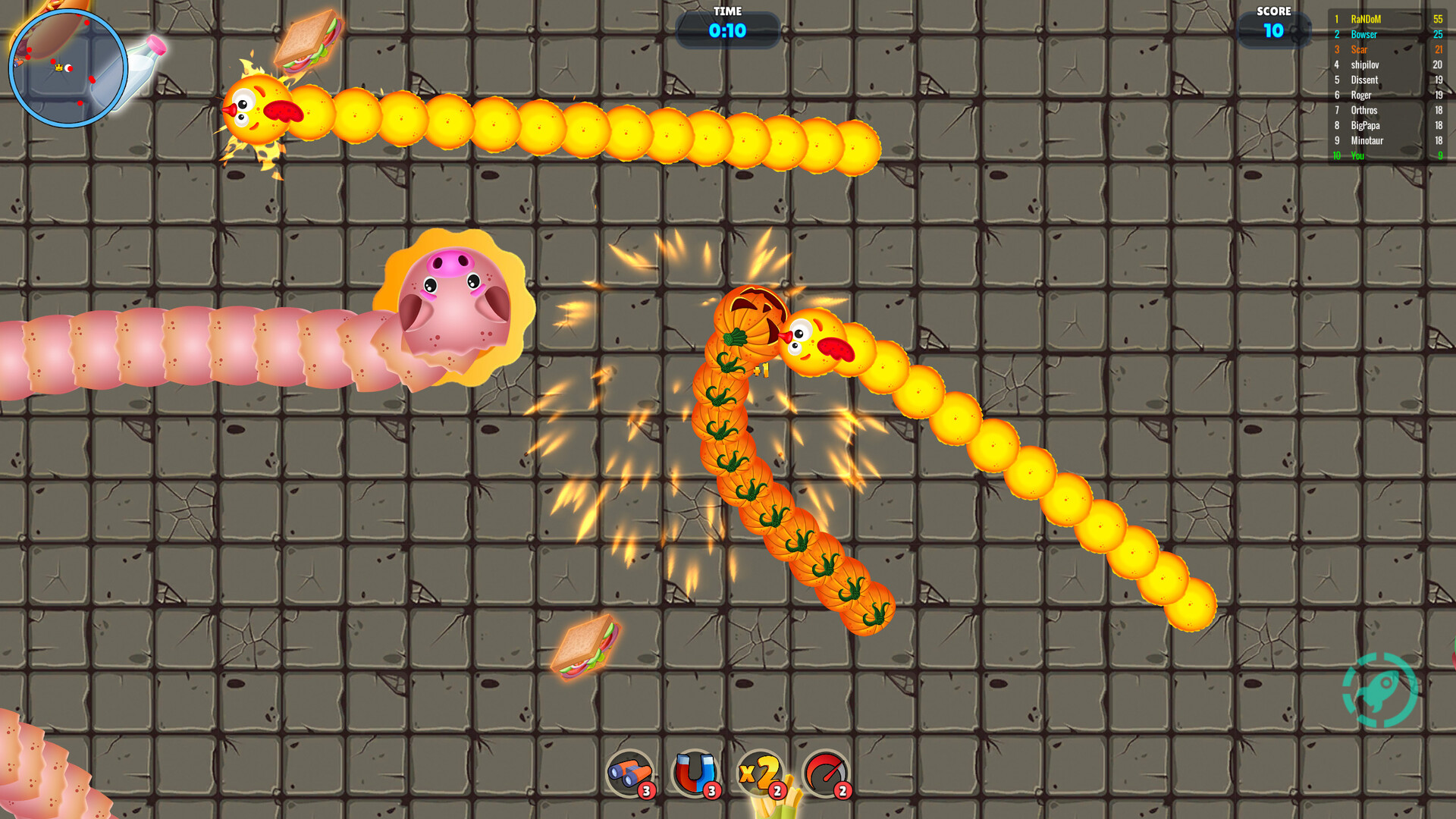 Worm Wars screenshot #5