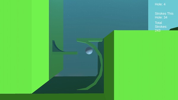 Rocket Golf - Tap screenshot 4