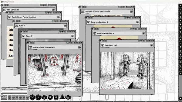 Fantasy Grounds - Dwimmerdark Hall for Shadowdark RPG