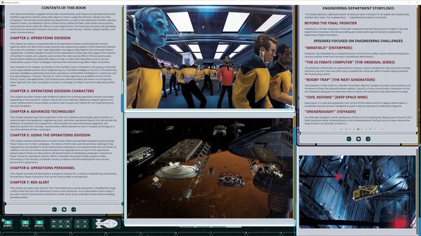 Fantasy Grounds - Star Trek Adventures: The Operations Division Supplemental Rulebook