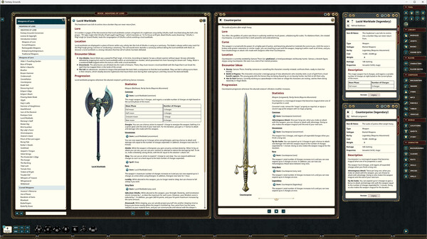 Fantasy Grounds - Weapons of Lore