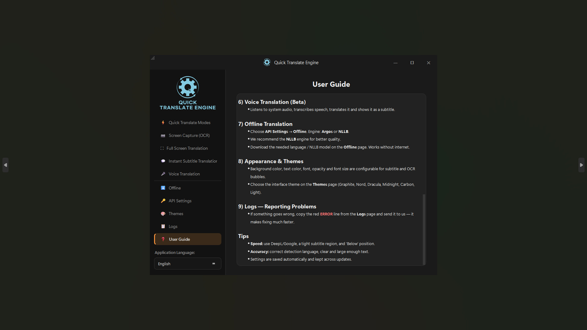 Quick Translate Engine screenshot 15
