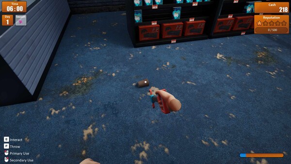 Screenshot 4 of GameShop Simulator - final gameplay screenshot