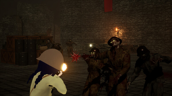 Totenkampf : Anime Waifus vs WW2 Zombiesfor windows and Linux 1