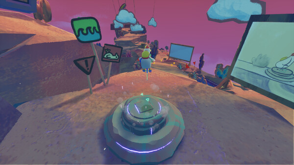 Screenshot of My Name Is Vincent Pogo gameplay showing in-action mechanics