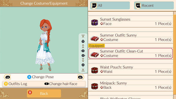 Summer Wear Set - WorldNeverland - Daily Life in the Elnea Kingdom