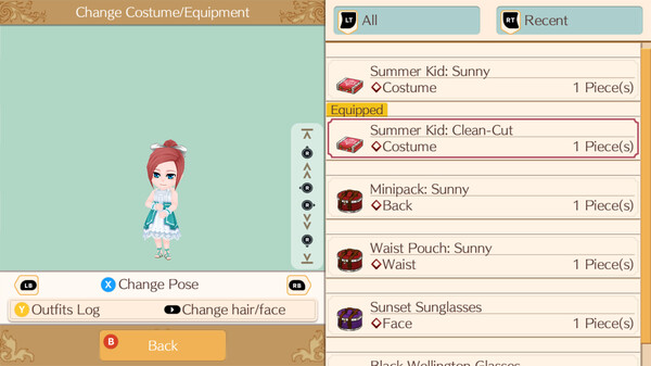 Summer Wear Set - WorldNeverland - Daily Life in the Elnea Kingdom