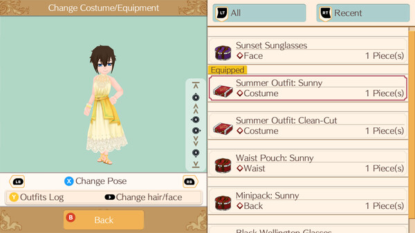 Summer Wear Set - WorldNeverland - Daily Life in the Elnea Kingdom