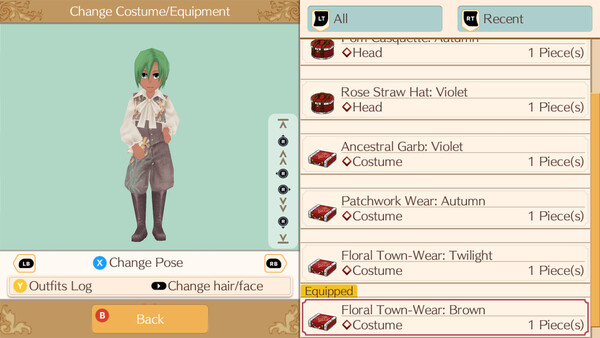 Autumn Colors Set - WorldNeverland - Daily Life in the Elnea Kingdom - Another Life Adventure