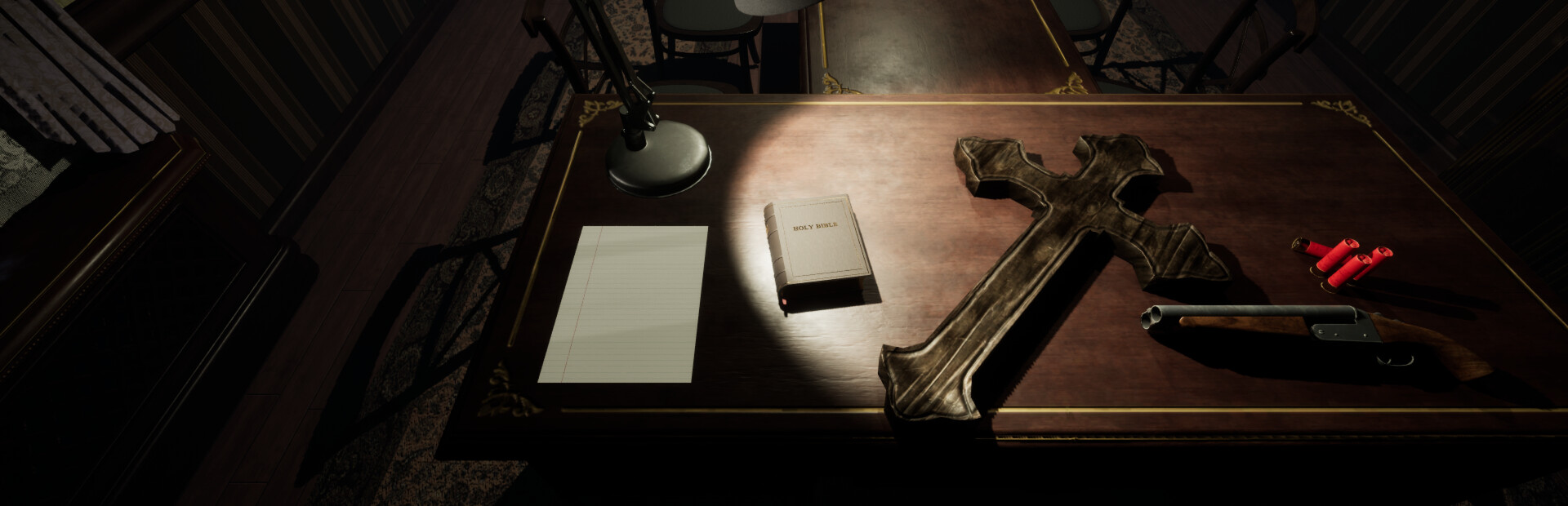 Cross and Gun