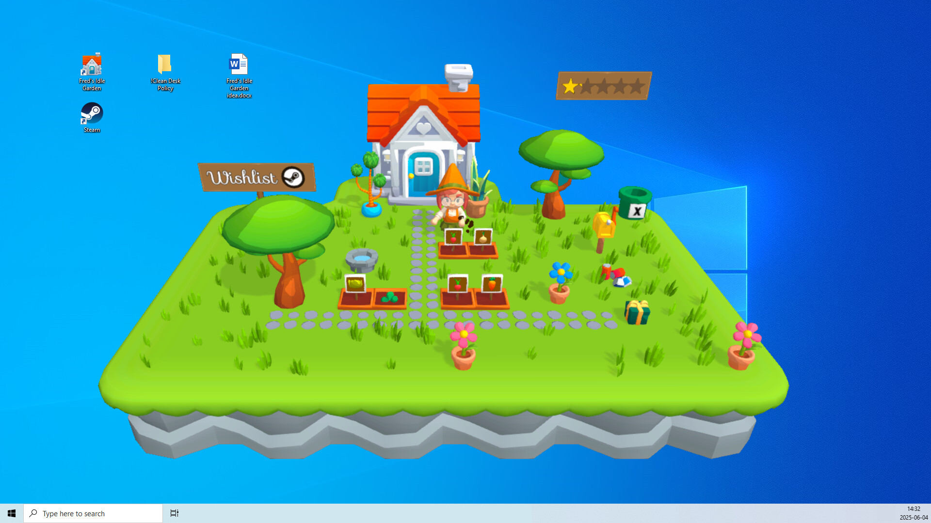 #1. Fred's Idle Garden Demo (Steam) 由: Pretty Fly Games