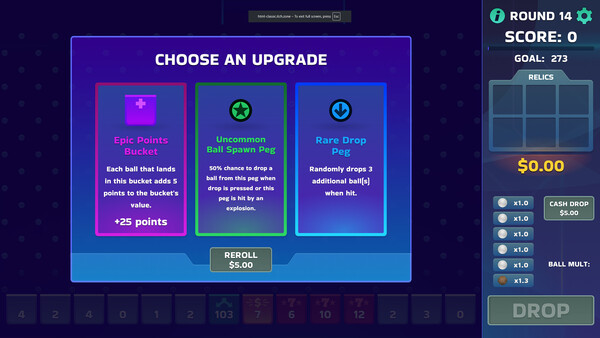 Scorefall game for Linux 1