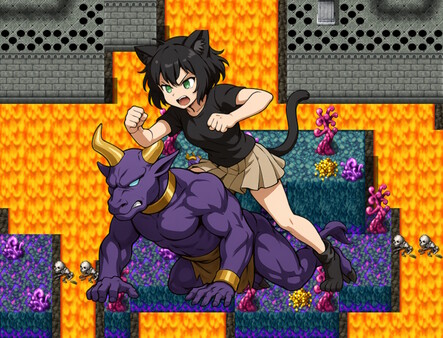 Скриншот из Catgirl Simulator