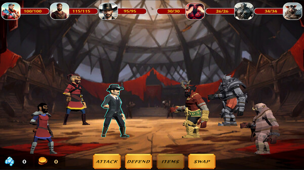 Скриншот из Chrono Port : Heroes of All Time