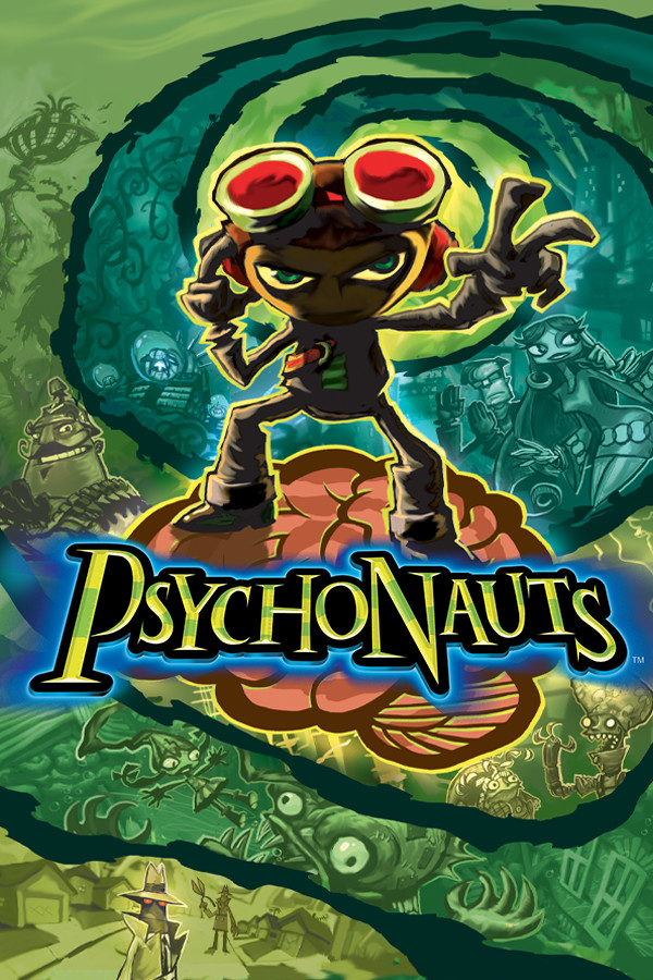 Capa de Psychonauts