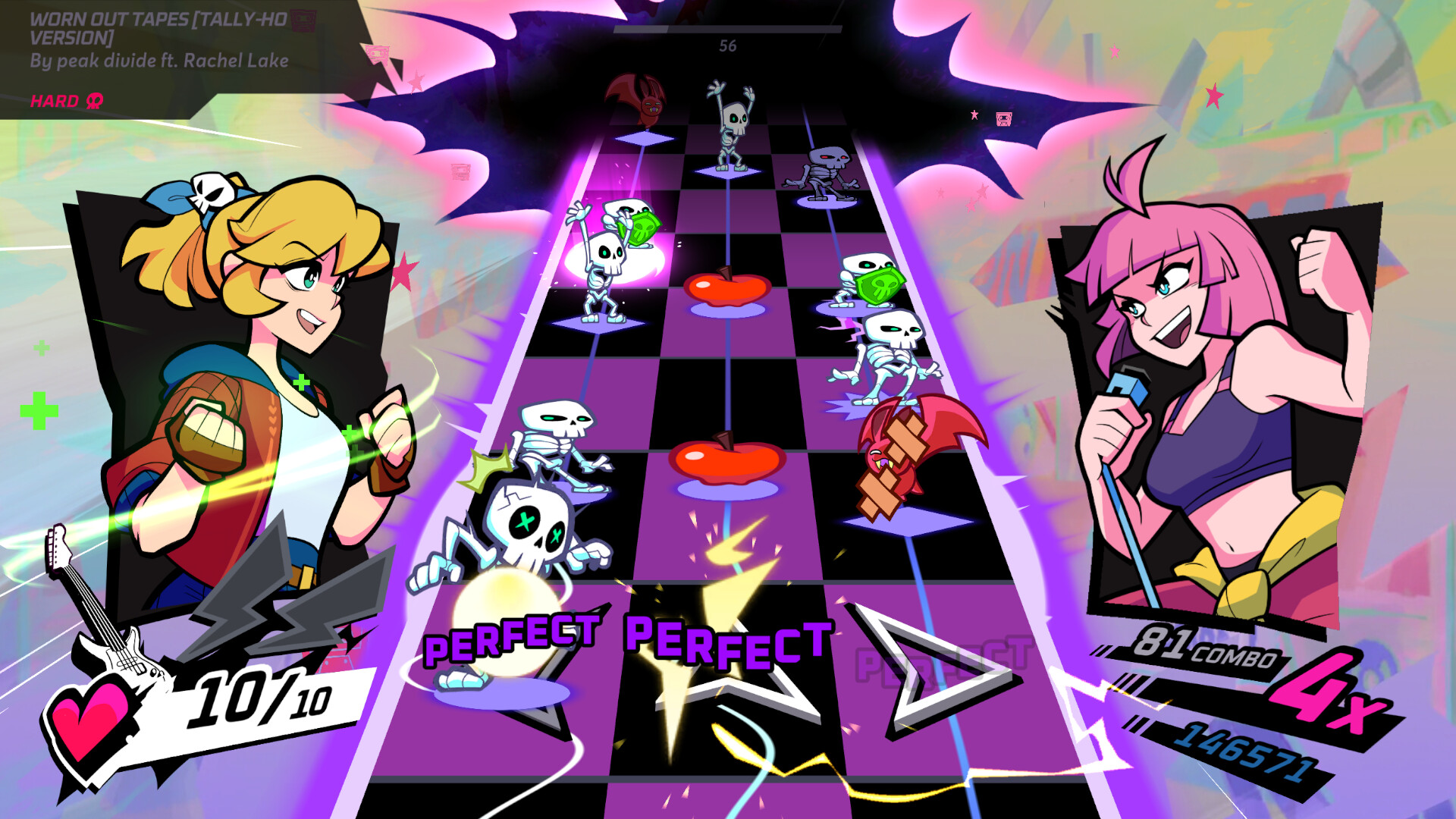 Rift of the NecroDancer: UNBEATABLE - "WORN OUT TAPES [tally-ho version]" - peak divide ft. Rachel Lake Featured Screenshot #1