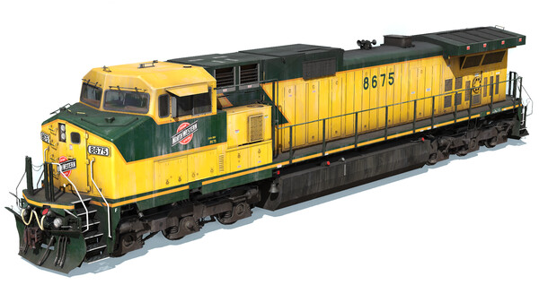 Trainz 2022 DLC - CNW C44-9W 8666-8730