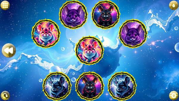 Скриншот из Space Memory: Chinchillas