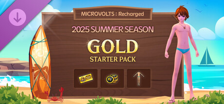 microvolts: recharged - 2025 summer season starter pack: gold vertical card thumbnail