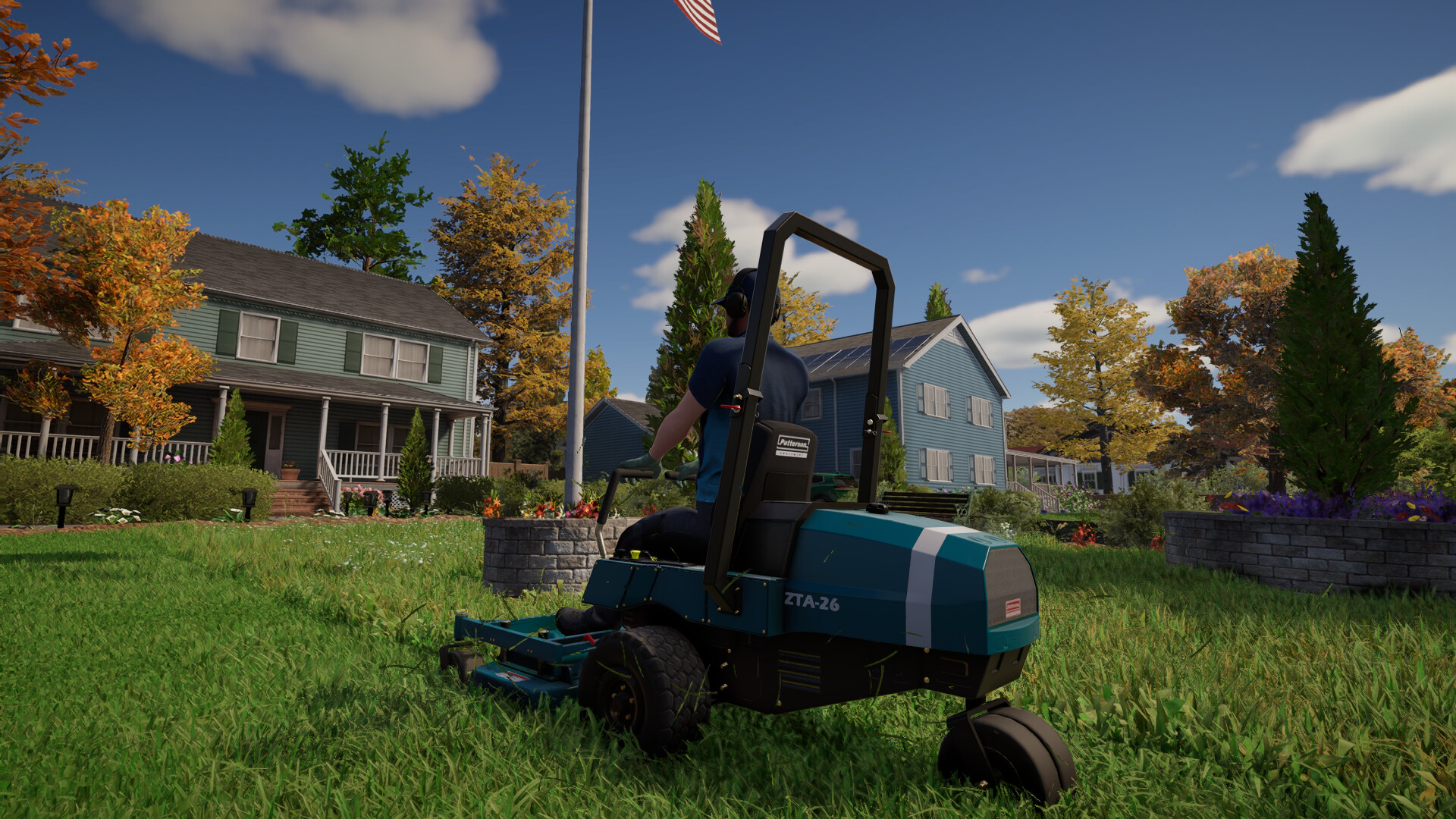 Lawn Mowing Simulator 2 screenshot 1