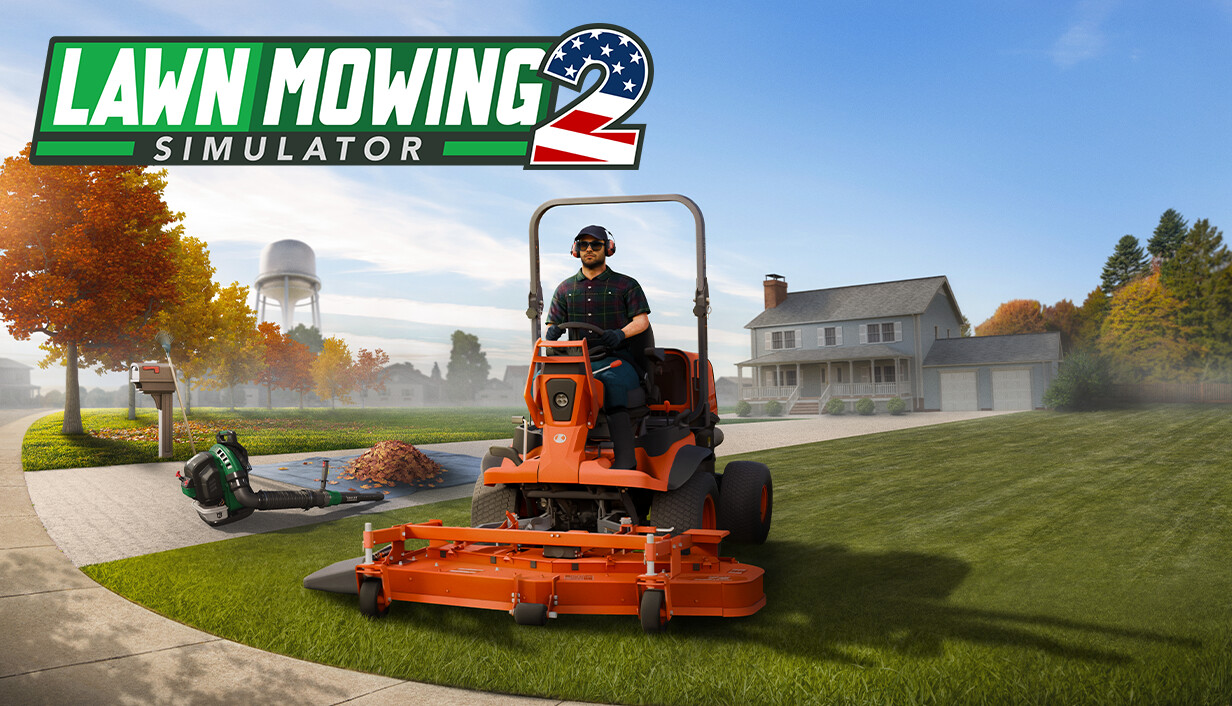 Lawn Mowing Simulator 2 cover art